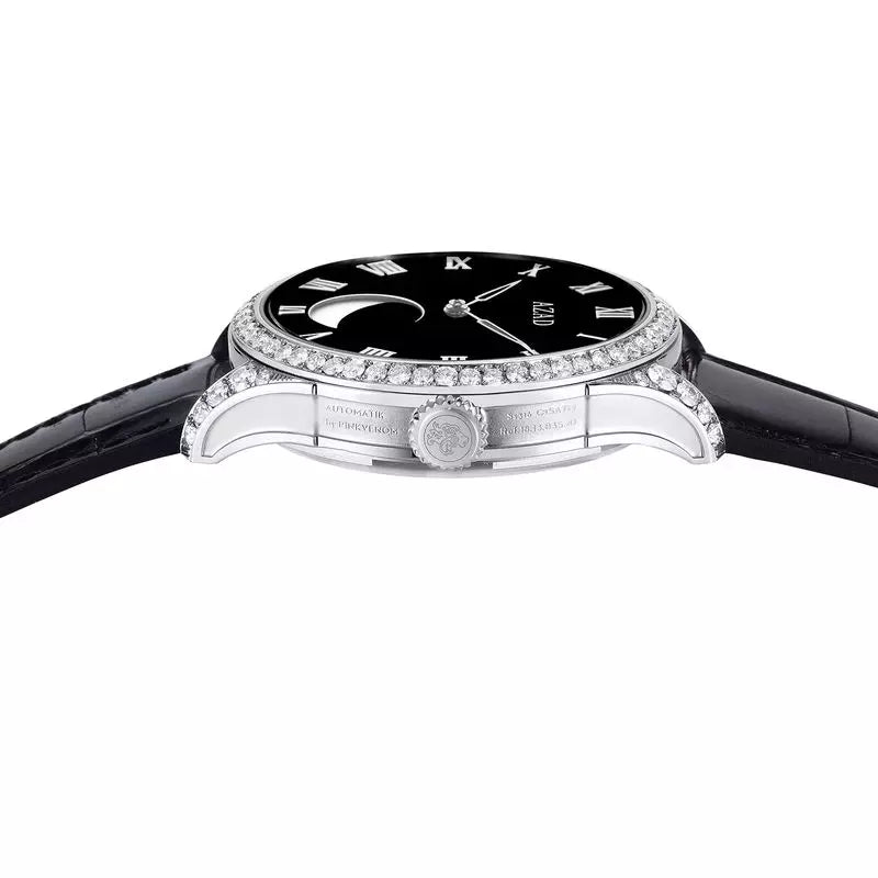 Azad Moon Phase (Black White Diamond)