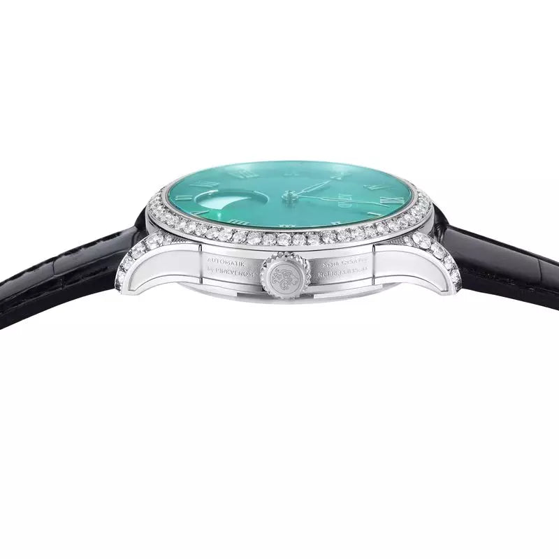 Azad Moon Phase (Green White Diamond)