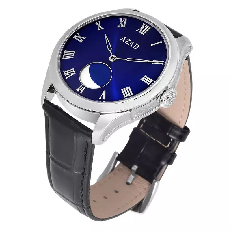 Azad Watch Azad Moon Phase (Blue) – Azad Watch