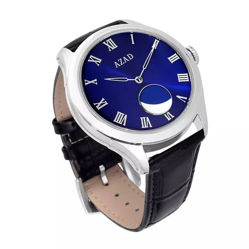 Azad Watch Azad Moon Phase (Blue) – Azad Watch
